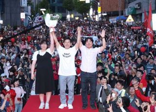 [현장] "이재명 괴물독재 막아야"…김문수, 중부지방서 간곡 호소