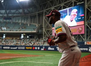 알칸타라, KBO 복귀전서 위력투…키움 한 달 만에 연승