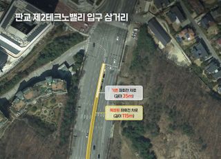 성남시, 판교테크노밸리 '교통체증 해소' 대책 본격 가동