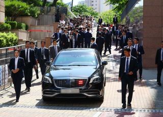 경찰, 李대통령 전담경호대 철수…경호처로 인계