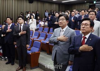 국민의힘 비대위원 일괄 사의…김용태는 유보