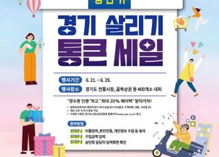 남양주시, ‘경기 살리기 통큰 세일’로 환급 혜택 쏟아진다