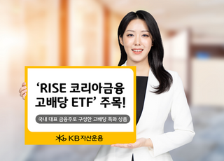 배당 늘리는 금융주 ‘주목’…KB운용 ‘RISE 코리아금융고배당’ 돋보이네