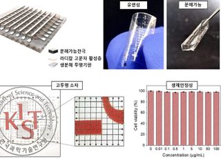 KIST, 물에 녹는 고성능 메모리 소재 개발…"전자폐기물 줄일 신기술"