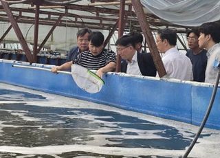 수과원, 강화군 친환경 새우양식장 방문 현장 간담회