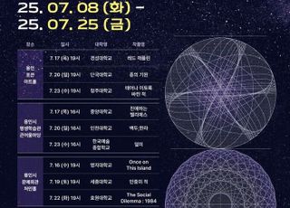 용인특례시, '제2회 대한민국 대학연극제' 7월 8일 개막
