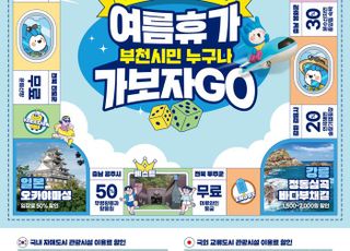 부천시, '여름 휴가' 교류도시 관광시설 할인 혜택 제공