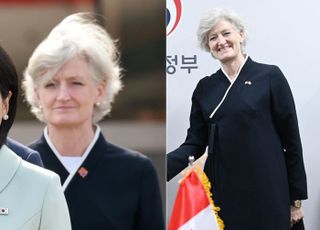 “내가 만든 한복 입은 은발 외국인 누구?”...뜻밖의 인물 ‘화제’