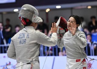 여자 사브르 김정미, 2025 아시아펜싱선수권대회 동메달 획득