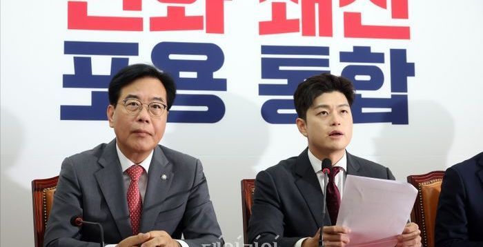 김용태 "이재명 정권, 비리백화점 그 자체…김민석 지명 철회하라"