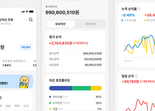 코인원, 카카오뱅크 앱서 '내 가상자산 조회' 개시