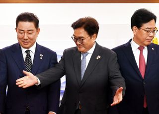 우원식 국회의장 주재 김병기-송언석 여야 원내대표 회동
