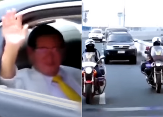 "이만희 차는 멈출 수 없다"…사이렌 달고 교통 통제한 신천지
