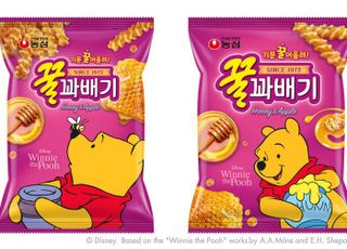 농심 꿀꽈배기, ‘곰돌이 푸’ 캐릭터 콜라보 제품 출시