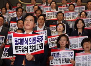 국민의힘, '與 상임위원장 선출 강행'에 "협치 말짱쇼…우원식 사퇴하라"