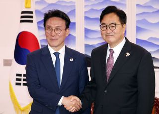 김민석 국무총리, 우원식 국회의장 예방