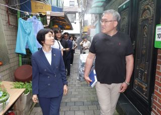 복지부, 폭염 취약지 쪽방촌 찾아 보호 현장 점검