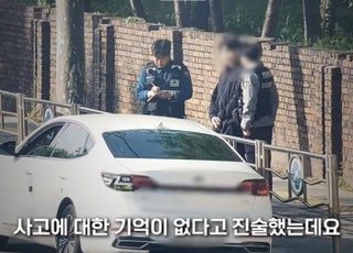 만취 상태로 운전 중 인도·상점 '쾅쾅'…"사고 낸 기억 없다"