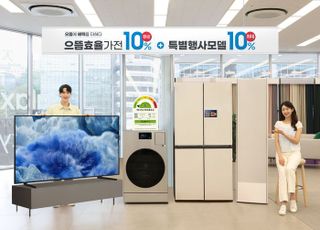 삼성·LG전자, ‘으뜸효율 가전 환급사업’ 맞춰 구매 혜택 확대