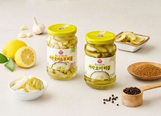 오뚜기, 국산 원물을 사용한 ‘아삭 피클’ 2종 출시