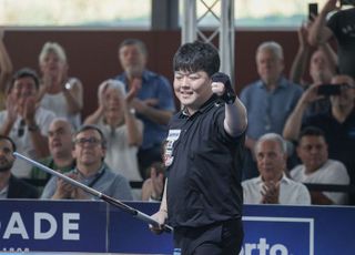 조명우, 포르투 3쿠션 월드컵 우승…세계랭킹 1위 등극