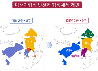 새로운 자치구 출범 D-1년…인천시 ‘빈틈없는 준비’