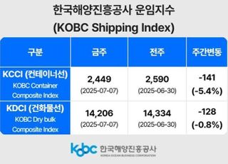 컨테이너 운임 하락세 지속…美 관세 유예 종료 영향 가시화