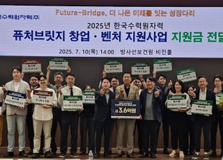 한수원, 20개 창업·벤처기업에 지원금 3억6000만원 전달