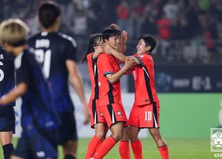 뒷심 강해진 여자축구, 중국전 이어 한일전서도 종료 직전 동점골