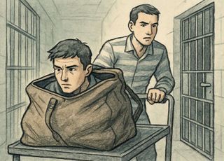 "탈옥 해야지" 출소하는 동료 가방에 숨어들어가 성공한 男