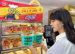 GS25 치킨25, 배민과 '윙윙봉봉다리다리' 콤보 치킨 출시