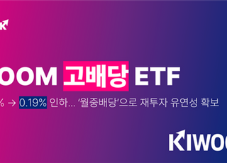 키움운용, ‘KIWOOM 고배당’ 총보수 0.4%→0.19% 인하