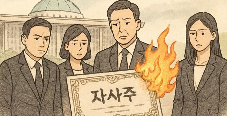 자사주 소각 의무화 급물살…방어 수단 잃는 재계 '멘붕'