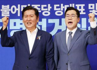 '질 수 없다'…정청래·박찬대, 최고조 치닫는 명심·선명성 경쟁