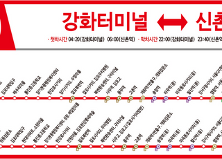 강화군민 서울 나들이 편리해진다…강화터미널~신촌 노선 차량 12대 운행