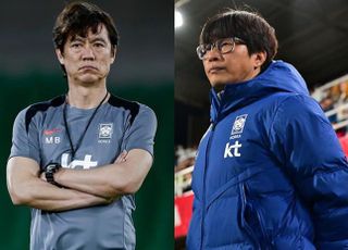 ‘실망과 기대 사이’ 안방서 희비 엇갈린 홍명보-신상우
