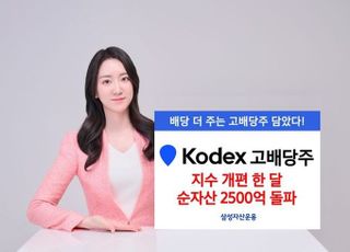삼성운용 ‘KODEX 고배당주’, 포트폴리오 개편 후 순자산 296% 증가