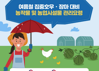 농진청, 집중호우 대응 총력…“작물 침수 피해·2차 피해 최소화”