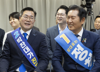 [순회경선] 폭우현장 다녀온 정청래·박찬대…앞다퉈 "복구에 최선"