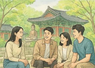 "결혼하러 절로 간다" 두 쌍 결혼 성사시킨 템플스테이, 또 커플 탄생시켰다