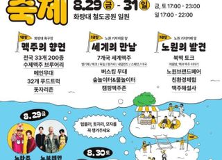 서울 노원구, 하반기 대표축제 4종 예고…8월 '수제맥주축제'로 시작