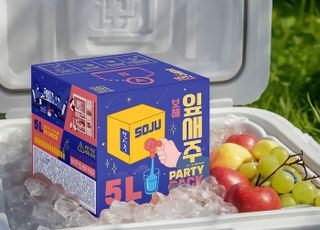 보해양조, 5L·10L 소주 ‘잎새주 파티팩’ 출시