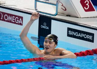 김우민, 세계선수권 남자 자유형 400m 동메달 획득