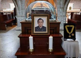 故 안충석 신부에 국민훈장 '모란장' 추서