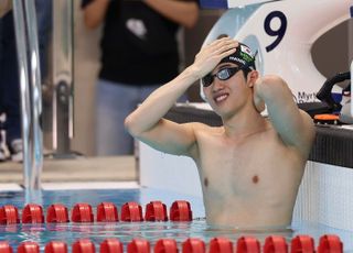 수영 황선우, 세계선수권 자유형 100m 준결승서 탈락