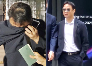 "잡범 수준…" 얼굴 가리던 김건희 오빠, 태도 확 바뀌었다