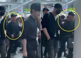 “전참시 출연한 매니저가 주먹 휘둘러”…‘또’ 터진 연예인 공항 과잉 경호 논란