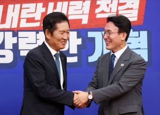 김민석 국무총리, 정청래 민주당 대표 예방