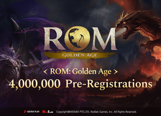 위메이드, 웹3 MMORPG '롬: 골든 에이지' 사전예약 400만 돌파