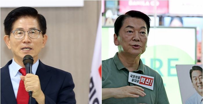 김문수는 '당심', 안철수는 '민심'?…'보수 심장' 영남서 엇갈린 발길
